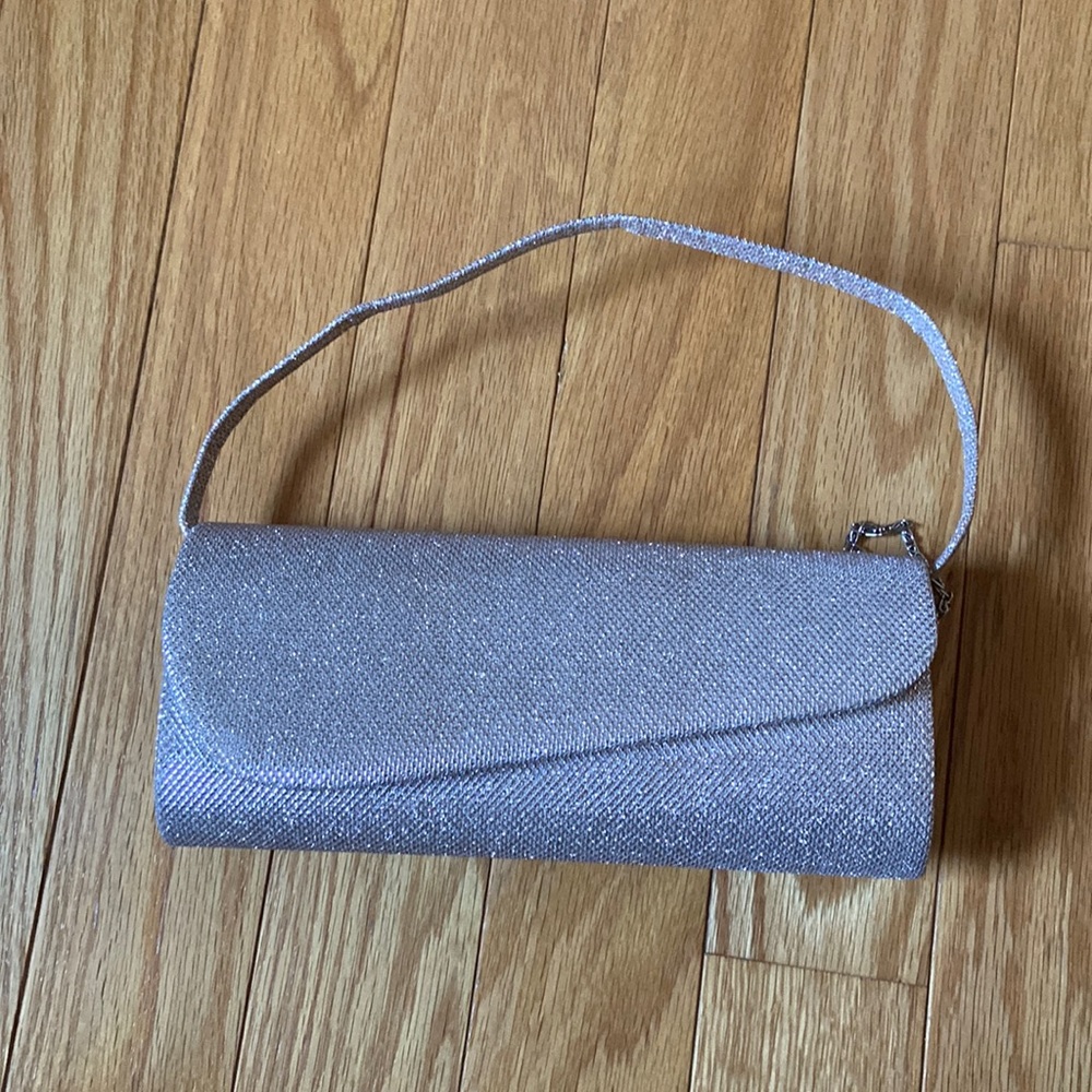 Damara Champaign color evening bag